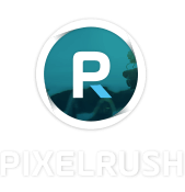 Pixelrush Logo Light